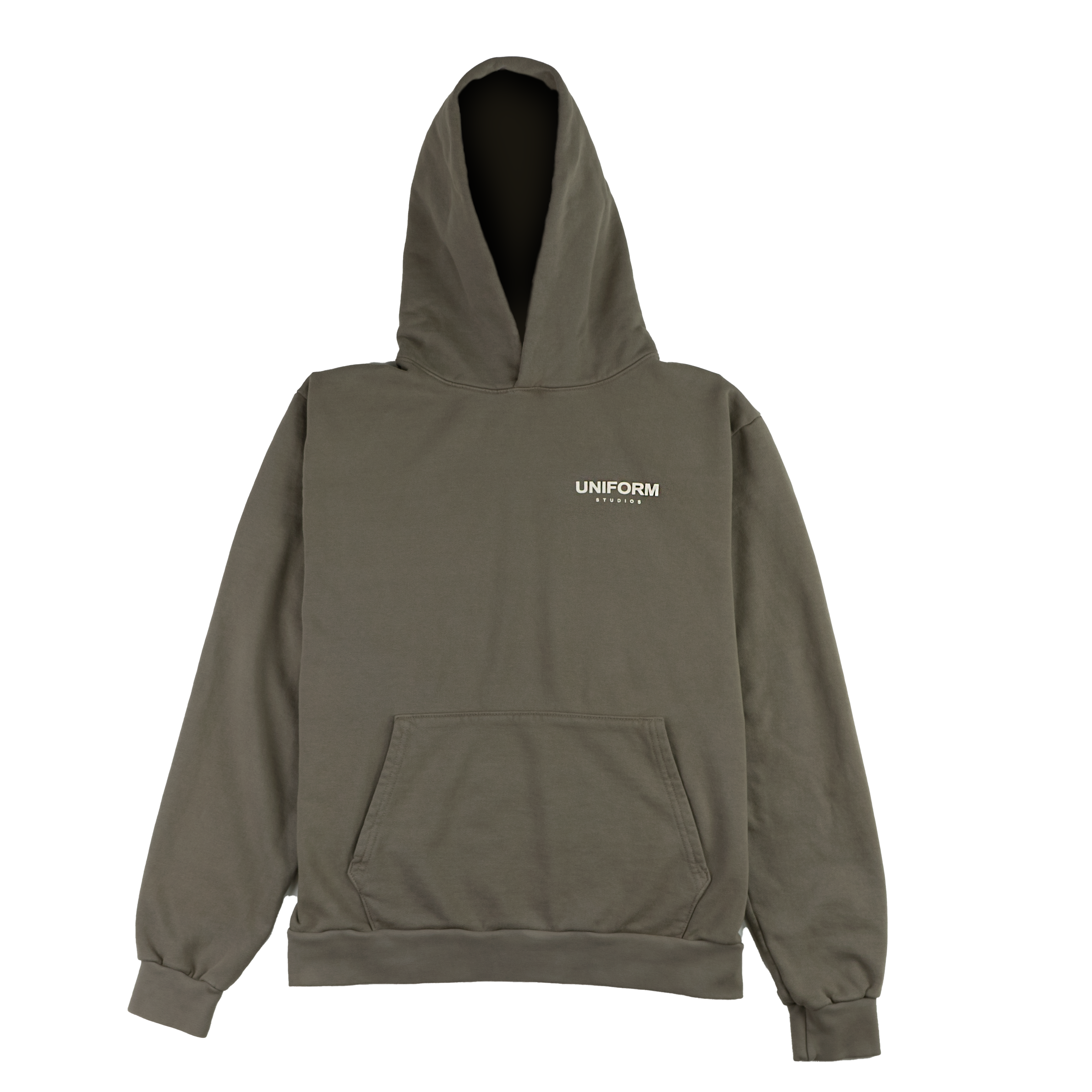 Uniform Studios Logo Terry Hoodie (Taupe)