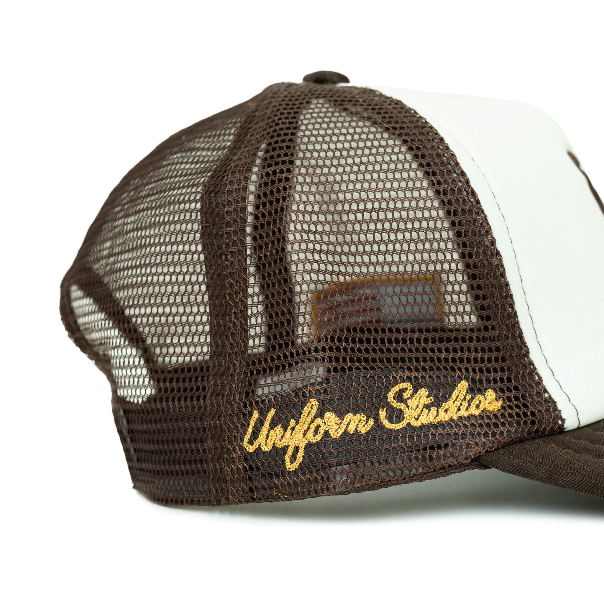 LA Foam Trucker USA Snapback (Cream/Brown) – UNIFORM STUDIOS