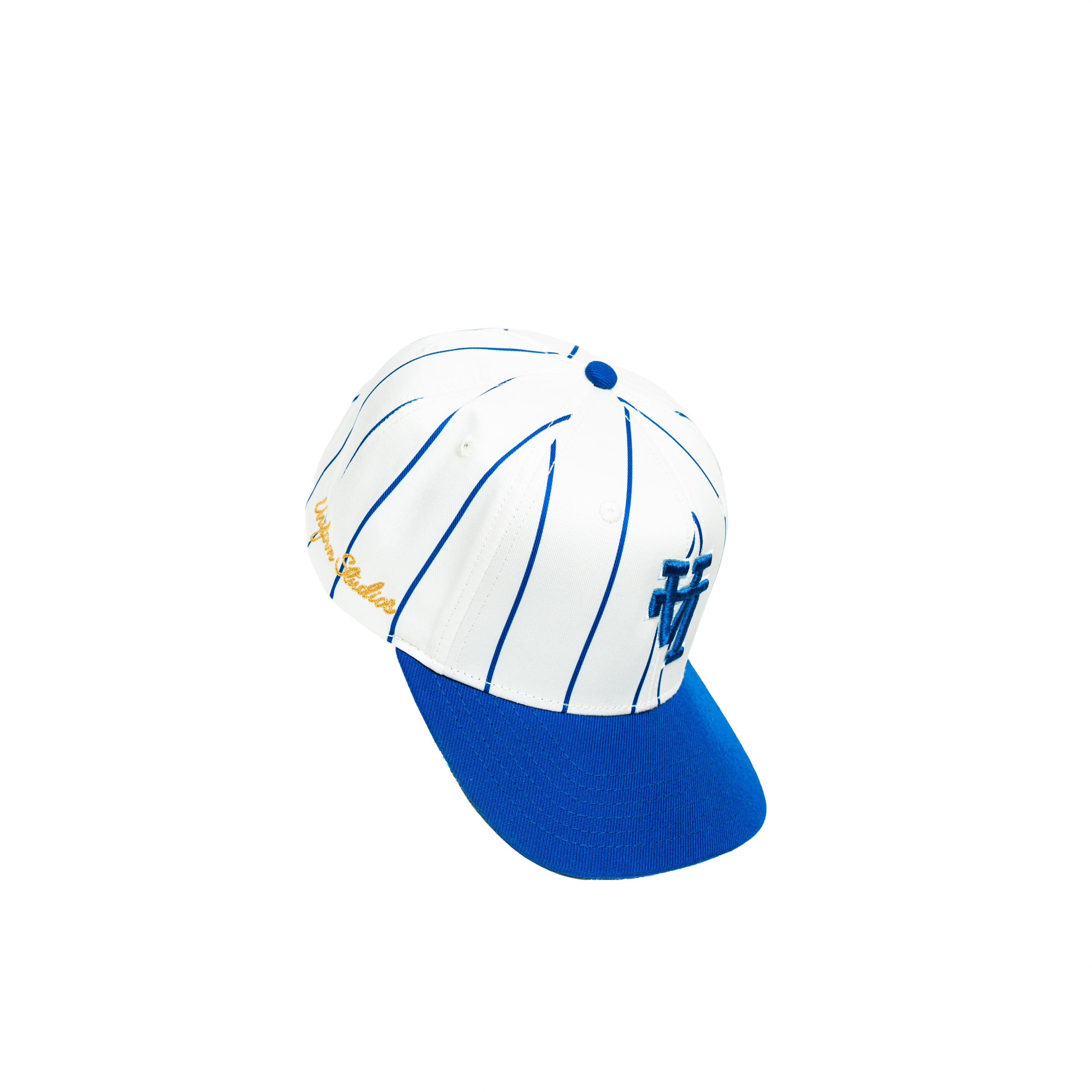 Uniform LA Essential Striped Snapback (Cream/Royal)